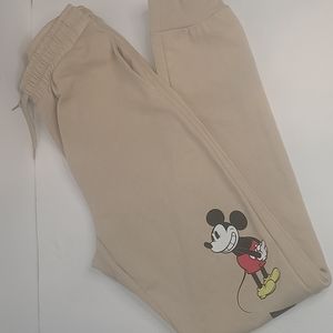 Brand new pair of mickey mouse joggers